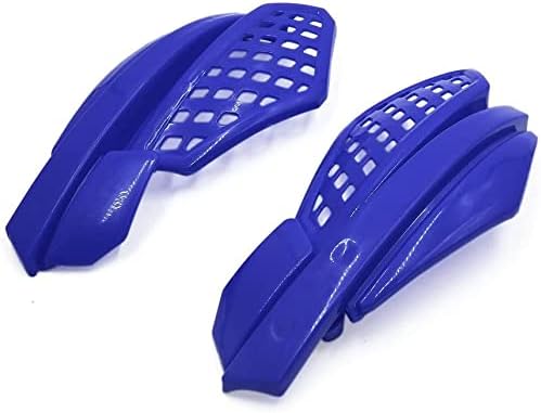 XYWHPGV Para Blue Gridding Design Motocyklowa osłona dłoni Protector do kierownicy o średnicy 22-28 mm(921a4 ff8a0 fcff2 2f248 5ba1d d91d6
