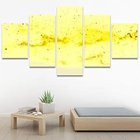 SIGNWIN 5 Panel Canvas Wall Art Modern Art...