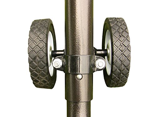 Vivere Wheel Hammock Stand Wheel Kit , Black #TOP5