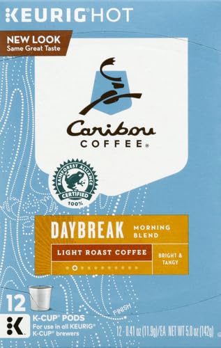 Miniatura 2 de Caribou Coffee Daybreak Morning Blend Keurig K-Cups Café, 12 unidades