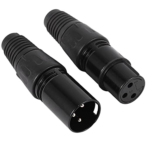 Câble de microphone XLR triphasé anti-interférence pour prise audio nette - 3