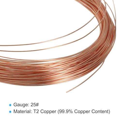 PATIKIL 66 Feet Solid Bare Copper Wire - Image 3