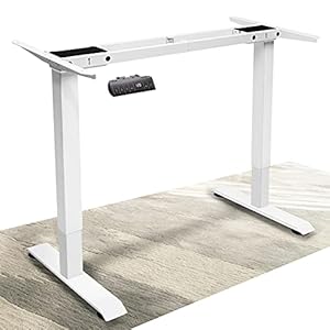 DCHOUSE In Hoogte Verstelbaar Bureau Wit – Elektrisch In Hoogte Verstelbaar Bureau – In Hoogte Verstelbaar Bureau…