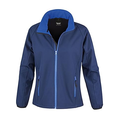 Result Women's R231F Printable Softshell Jacket - Navy/Royal, X-Large/Size 16 Cover