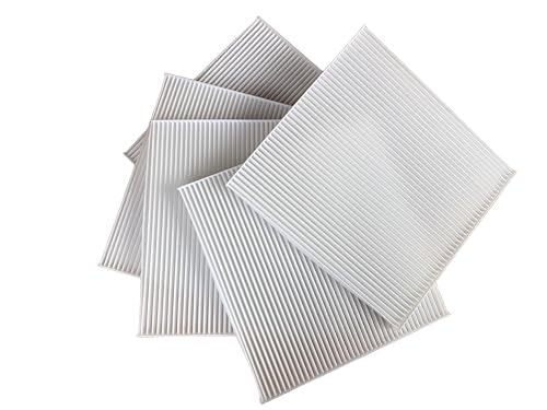 MIAOSENXIN (5-Pack) 18611600036 Cabinet Fan Replacement Filter Compatible with IP55 4th Gen Size 5 Filterfans PFF40000, PF 42.500, PF 43.000, PFA 40.000 by MIAOSENXIN - Used condition - US$59.95