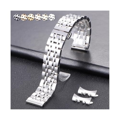 Bracelet acier inoxydable anti-perte avec boucle pliable - 2