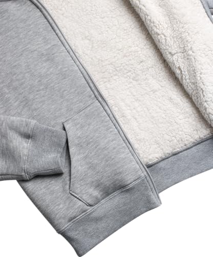 New Balance Boys' Sweatshirt - Soft Fleece Full Zip Up Sherpa-Lined Hoodies for Boys - Cozy Boys Hooded Sweatshirts (8-20)3