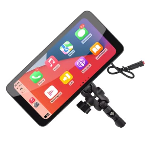 Pantalla para moto de 6,5" con CarPlay y Android Auto inalámbrico 4