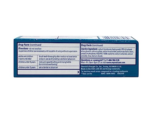 Arm & Hammer Truly Radiant Bright & Strong Whitening Toothpaste, 0.9 Ounce (Pack Of 6) #TOP2