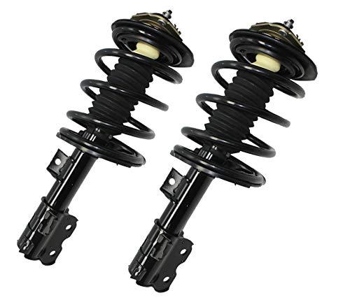 DTA 50095 Front Complete Strut Assemblies With Springs and Mounts Ready to Install OE Replacement 2-pc Pair Compatible with 2004-11 Aveo, 2006-11 Aveo5, 2009 G3, 2005-2008 Pontiac Wave