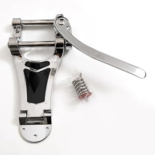 Classic B700 Style Tremolo Performance:This guitar tremolo vibrato bridge tailpiece is designed in a classic B700 style, delivering smooth pitch control and expressive vibrato. Compatible with Bigsby B700 style systems, it enhances tone flexibility w...