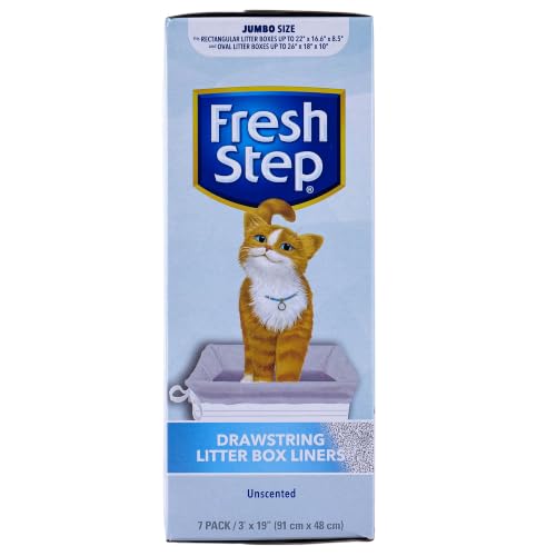 Fresh Step Doublure litière cordon jumbo 36" x 19" 7 pcs