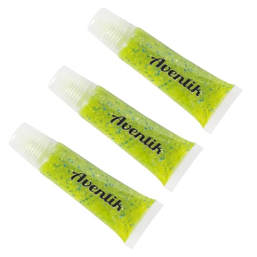 EUPHENG Fish Attractant Gel Luminous Green Fishing Lure Attraction Enhancer Scent for Bass, Crappie and Trout Attractant (Garlic Smell-10ml*3)