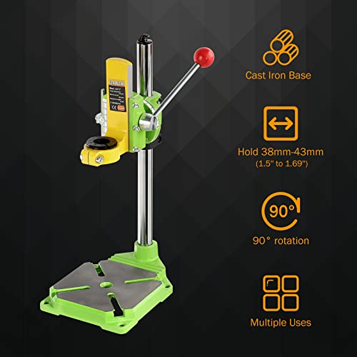 BEAMNOVA Drill Press Stand for Hand Drill Benchtop Industrial Kit Tool