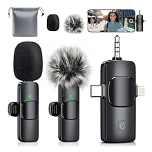 Clear Voice Control: Experience cleaner speech capture with a mini microphone tuned by a 6mm capsule, -38dB sensitivity, 72dB signal to noise ratio, and 20Hz-20kHz response. Default level 3 smart noise reduction plus sponge and furry windscreens help...