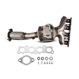 AUTOSITY Catalytic Converter, Catalytic Converter Stainless Steel Compatible With Ikon 1.6L 2012-2015, Fiesta 1.6L 2012-2018 Replace 674-927 (EPA Compliant)