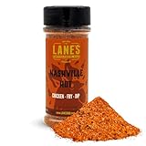 Lane's Nashville Hot & Spicy Seasoning, 3.14 Oz, All-Natural Nashville Hot Chicken Seasoning for Cooking & Grilling, Spicy Chicken Rub, Made in USA