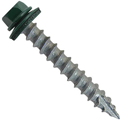 #14 Metal Roofing Screws: (250) Screws x 1-1/2