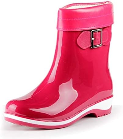 レインブーツ レディース ショート おしゃれ ミドル丈 バックル ファッション 軽量 レインシューズ 通勤 防水 大きいサイズ かわいい フラット 歩きやすい 通学 ショートブーツ 雨 雨靴 梅雨 レディース靴 長靴 優先配送
