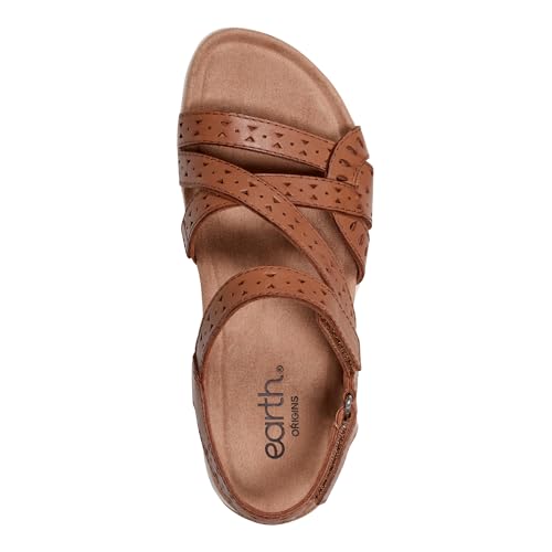 Earth® Seravi Strappy Casual Sandals, Dark Natural 120, 8 M