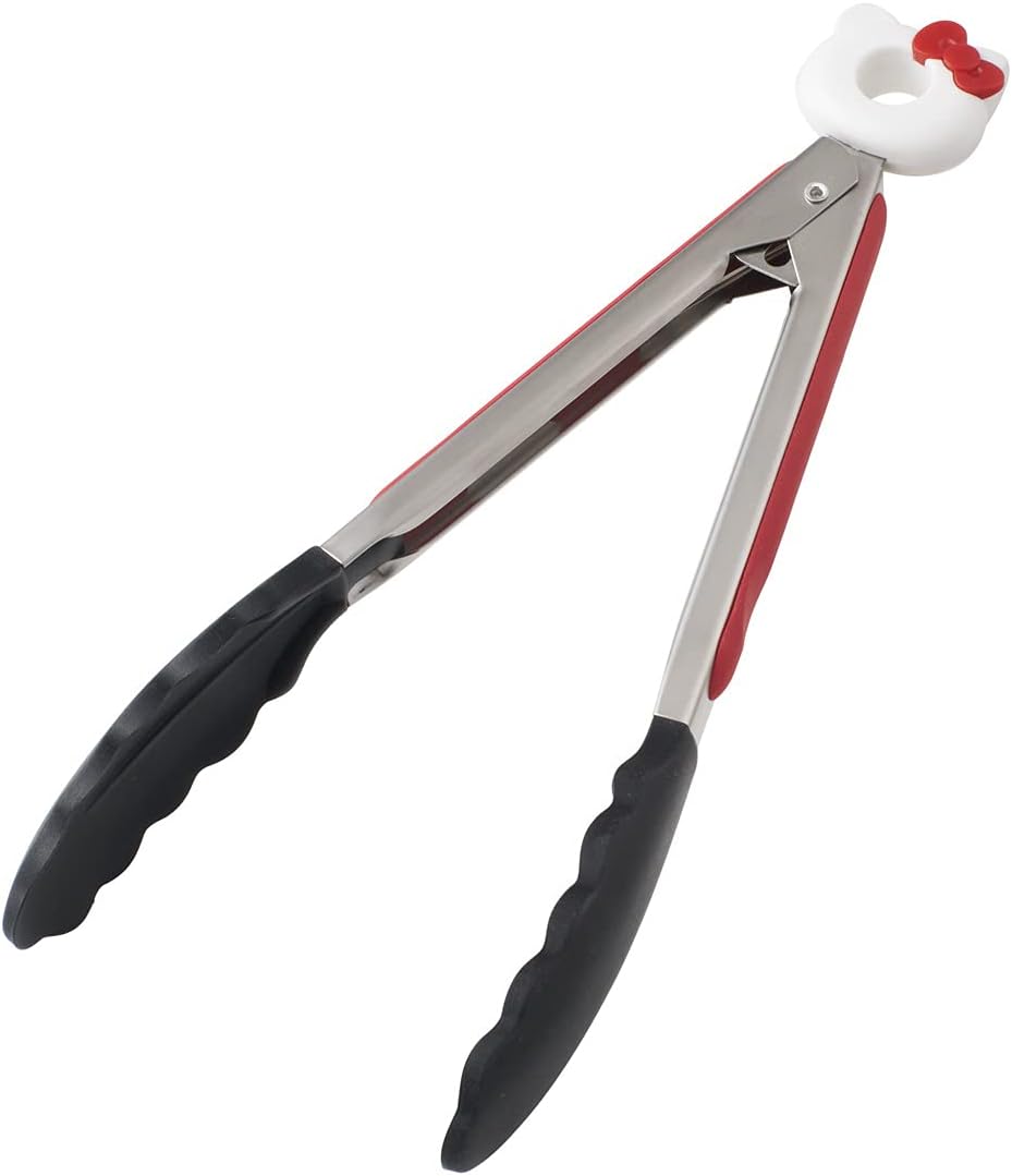 Skater KWTO1-A Sanrio Silicone Tongs Kitty & Tiny Cham