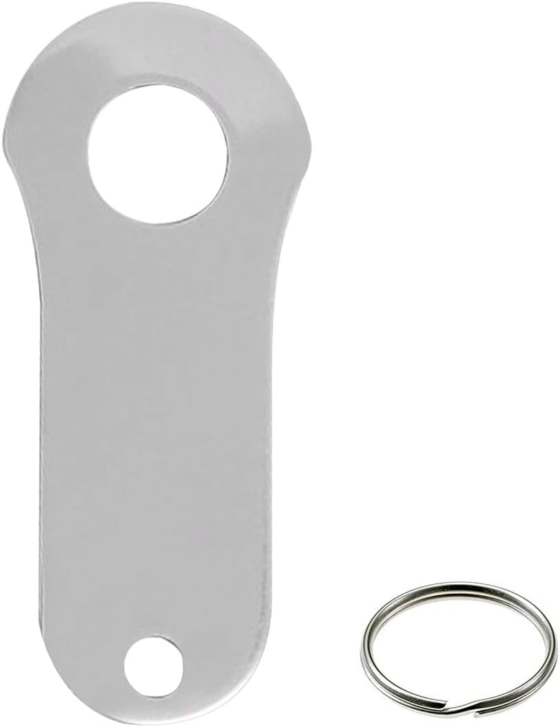 Motorcycle Biker Luck Gremlin Riding Bell Hanger (Original Version), Standard, Silver (3)