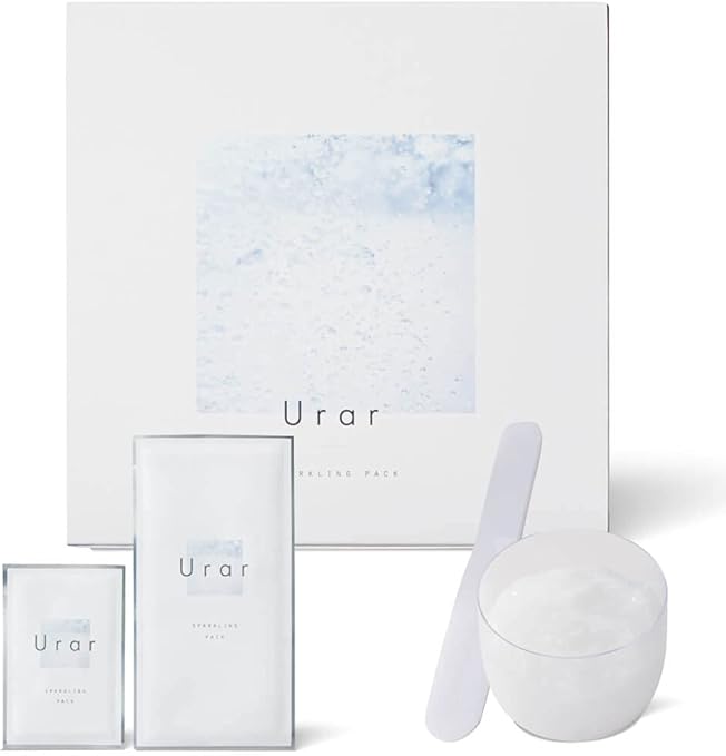 Amazon Urar ユレイル スパークリングパック 炭酸パック Urar ゴマージュ ピーリング 通販