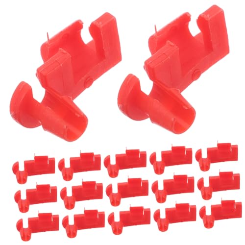 IMIKEYA 50 piezas Clips de Retención para Varilla de Cierre Puertas Coche Kit Completo Duradero para y Reparación de Cerraduras Compatible con Sistema de Puerta Izquierda y Derecha