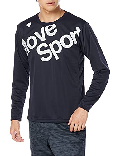 [デサント] Tシャツ 【EC限定】 吸汗速乾 ストレッチ トレーニング Move sport ネイビー XO
