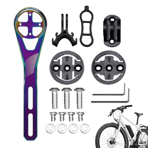 Zunetsutock Cycle Computer Mount - Monte de computadora de Bicicleta Ajustable para, Bryton | La construcción de Aluminio Duradera se Adapta a manillares y Tallos, diseño de liberación rápida, perfe
