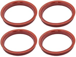 JJ 4 Hub Rings 106mm to 100.5mm Hubcentric Ring Set Plastic