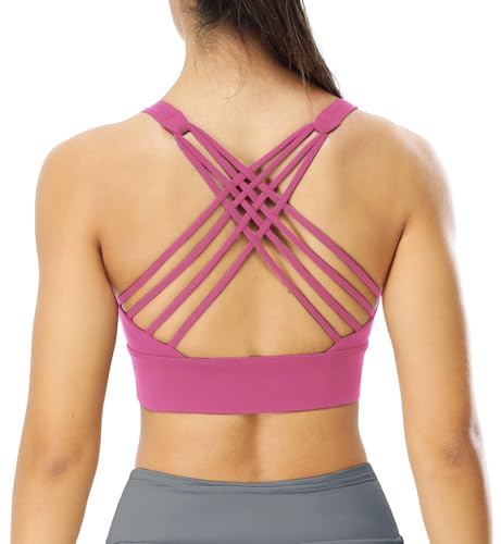 Soutien-gorge de sport rembourré icyzone à bretelles soulageantes
