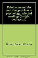 Reinforcement: An enduring problem in psychology; selected readings (Insight books;no.3) B0000CKZY9 Book Cover