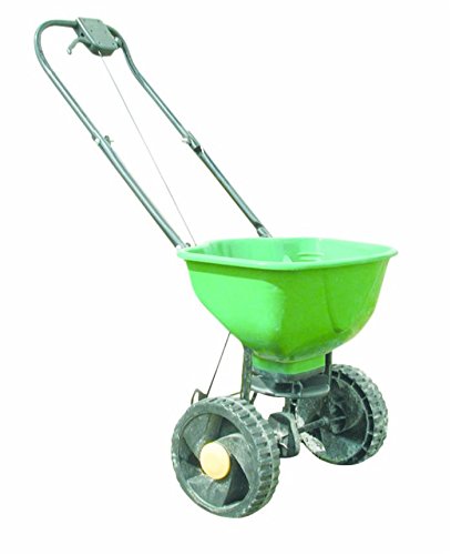 Ama Spandiconcime Manuale per Giardinaggio, Capacità 15 Kg, Verde Cromato, Peso 1,17 Kg, Materiale Metallo e Plastica, Modello 15Kg