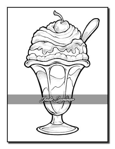 Easy Coloring Book: Large Print Designs for Adults and Seniors with 50 Simple Images of Animals, Flowers, Food, Objects, and More! (Easy Coloring Books) - Image 17