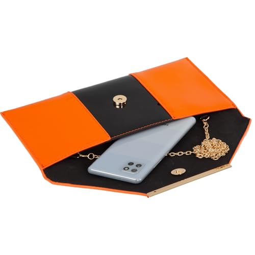 Image of JNB Faux Patent Leather Envelope Candy Clutch