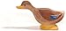 Produktbild Ostheimer 13214 Ente Hals lang aus Holz Höhe 4cm aus der Serie Familie & Bauernhof