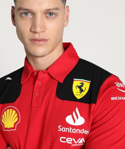 Scuderia Ferrari - 2023 Team Polo - Men - Red - Size: XL3