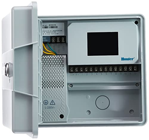 Hunter PHC1201 controller, 12 Stationen Beregnungscomputer, Weiß, 23.00 x 25.00 x 10.00 cm