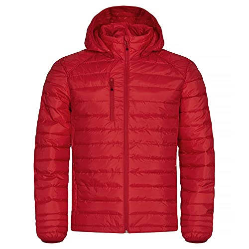 Clique Mens Padded Jacket (XXL) (Red)