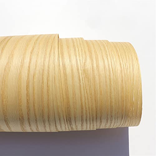 1 roll 2.5 meter natuurlijk rood fineer handgemaakt Diy Massief hout decoratief paneel decoratief patroon (Wood Diameter… - Image 4
