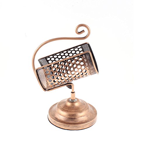 Ruilogod soporte para botellas de vino tono latón miniatura 5