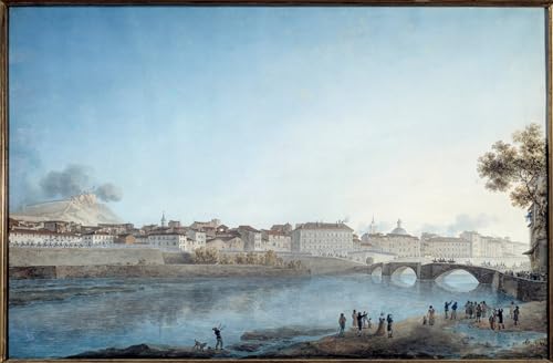 Tableau Toile Napoléon Bonaparte à Nice par Bagetti 60x90cm