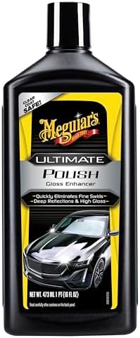 Meguiar's G19216EU Ultimate Car Polish Pre-Waxing Glaze 473ml. For deep reflections and maximum gloss