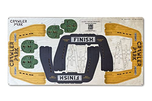 Crawler Park START/FINISH ARCH 1/24 RC CIRCUIT, Yellow - Image 4