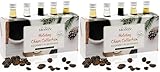 Monin - Flavor Holiday Cheer Collection: Macadamia Nut, Peppermint, Cookie Butter, Toasted Marshmallow, & Gingerbread, Natural Flavors for All Drinks, Gluten-Free (1.69 oz per bottle) (Pack of 10)