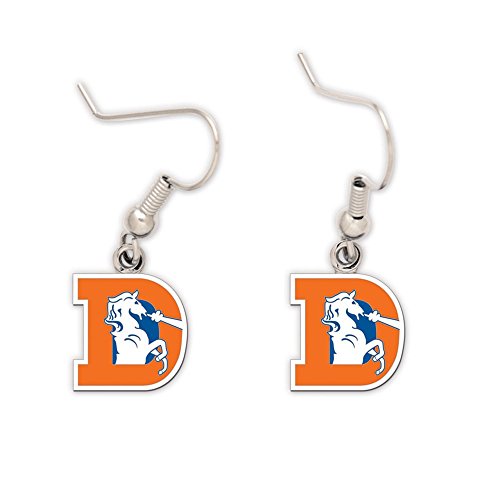 WinCraft NFL Denver Broncos 30771012 Earrings Jewelry Card