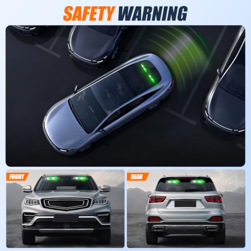 Image of Nilight 32LED Green White Dash Strobe Light w /Controller Windshield