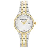 Uhrglas: Saphirglas Raymond Weil Damen Analog Quarz Uhr mit Edelstahl Armband 5988-STP-97081