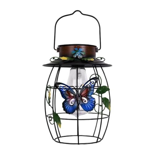 Lampe solaire de chemin papillon pour illuminer vos allées de jardin